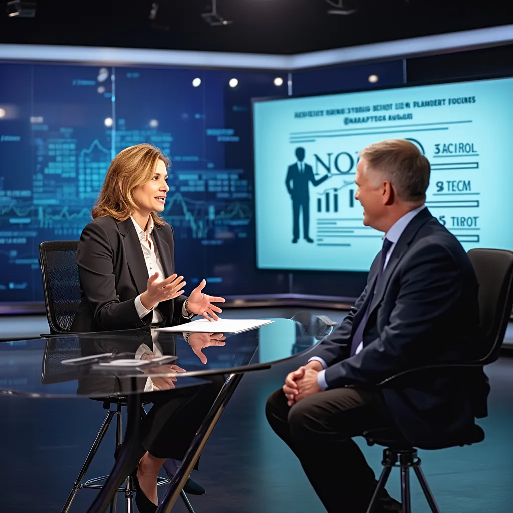 Entrevista a fundador en programa de televisión sobre contratación estratégica
